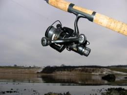 A spinning rod A spinning rod