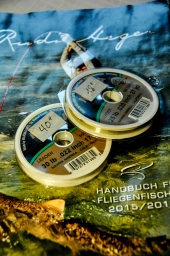 Two used for butt section of leader, most often replaced. Two used for butt section of leader, most often replaced.