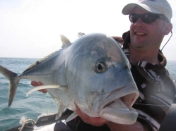 Artist and kingfish Artist and kingfish