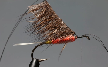 Step 8: hackle Step 8: hackle