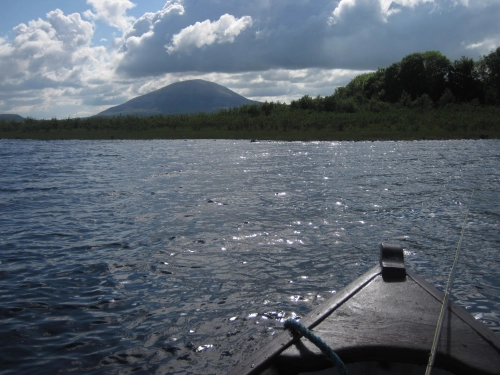 The lake and Nephin The lake and Nephin