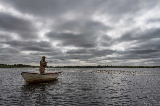 Overcast day on the lake Overcast day on the lake