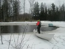 User submitted picture: Winter fishing