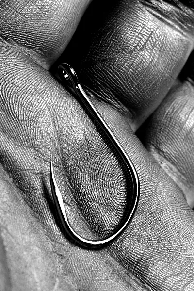 User submitted picture: Study of a hook.
Here I ...
