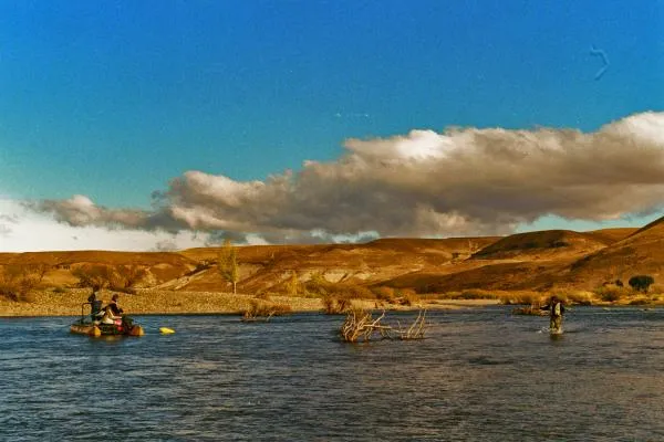 User submitted picture: Collon Cura River,Patagon...